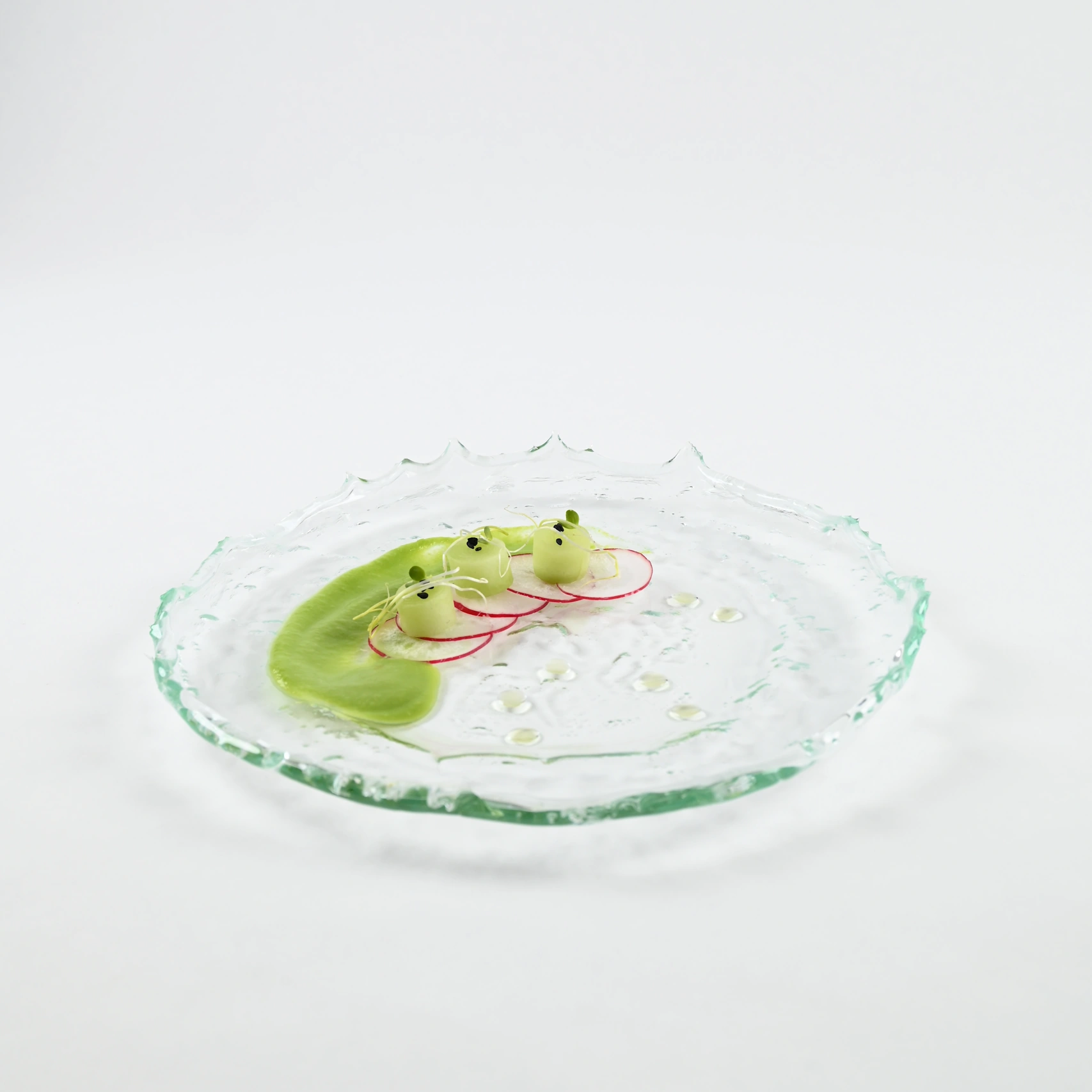 Transparent Three course meal 4